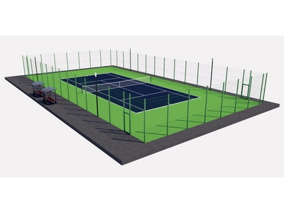 Теннисный корт Торуда 1 (37х19, игровое поле 24х11)