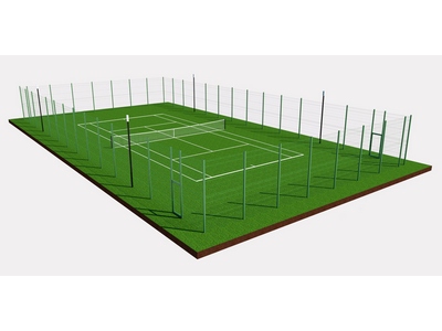 Теннисный корт Торуда 5 (37х19, игровое поле 24х11)